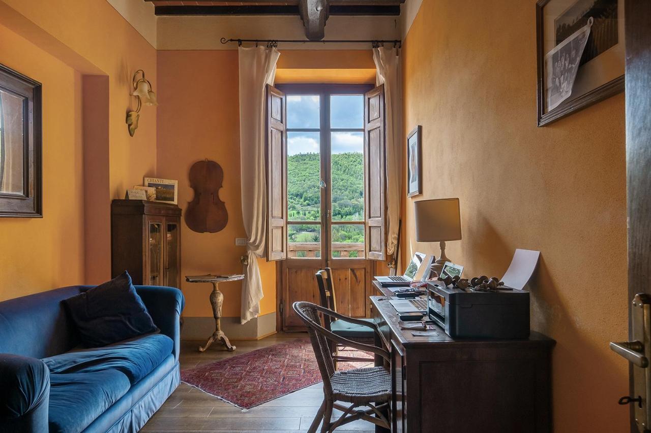 Villa Rosa Panzano Панцано Экстерьер фото